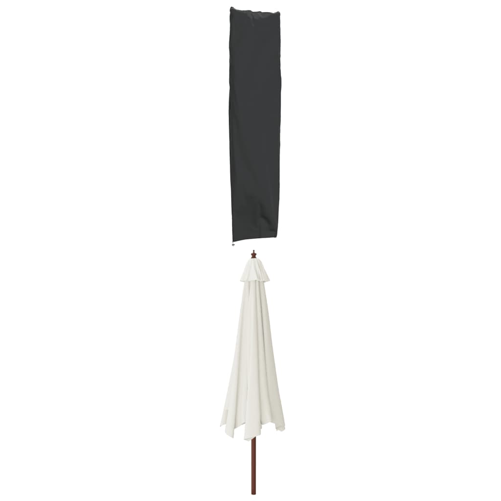 vidaXL Husă pentru umbrelă de grădină neagră 240x57/57 cm Oxford 420D