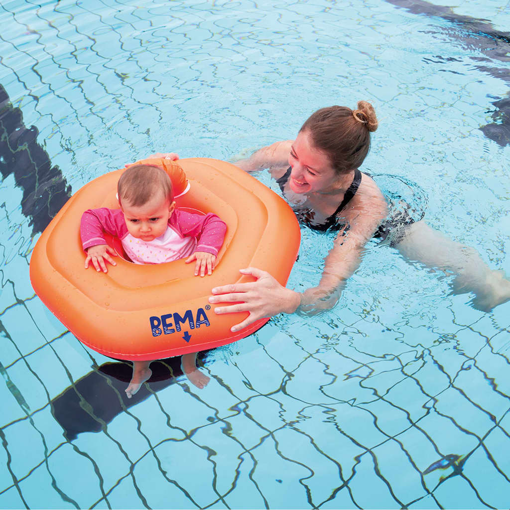 Scaun de înot pentru copii BEMA portocaliu PVC