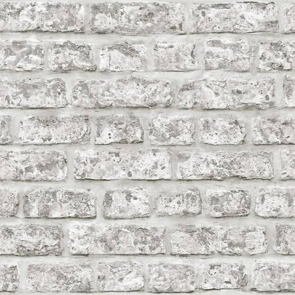 Noordwand Tapet "Topchic Brick Wall", gri închis