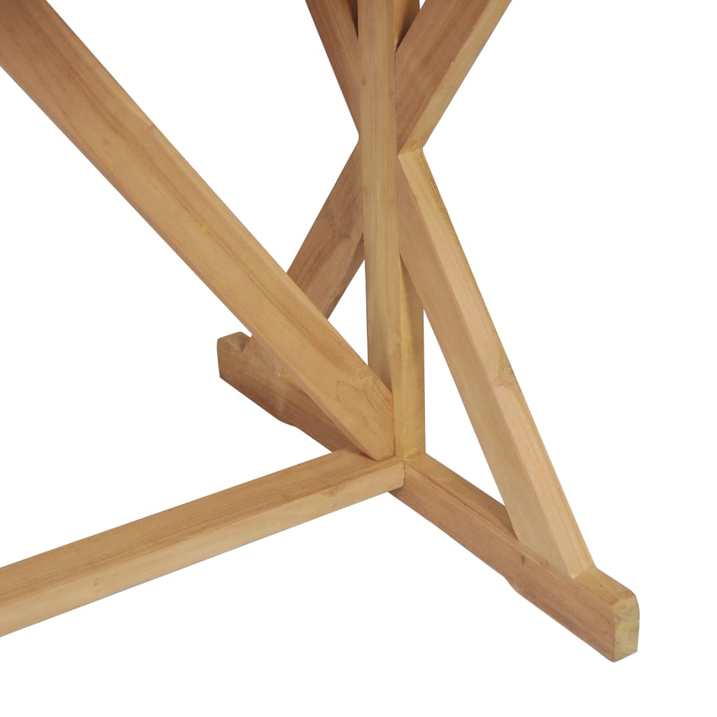 vidaXL Masă de bucătărie, 180 x 90 x 75 cm, lemn masiv de tec