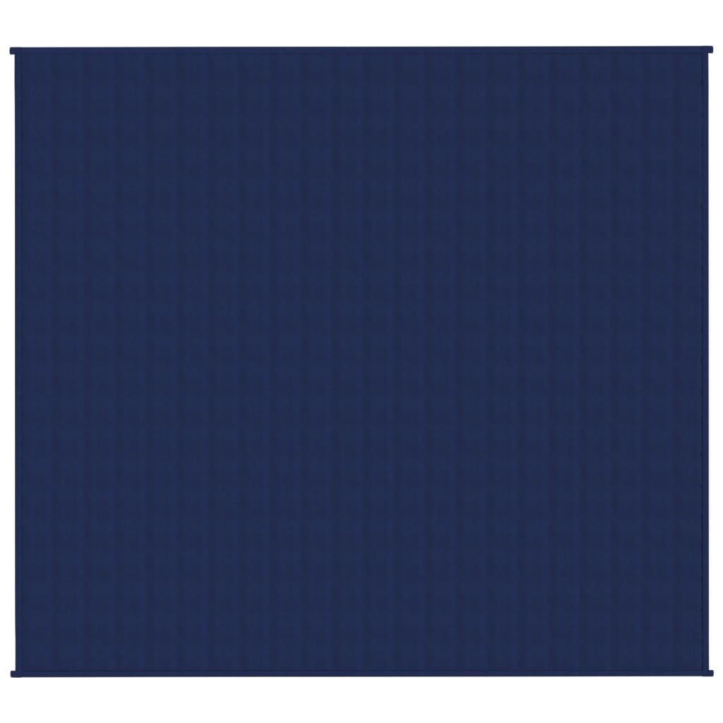 vidaXL Pătură cu greutăți, albastru, 200x225 cm, 13 kg, textil