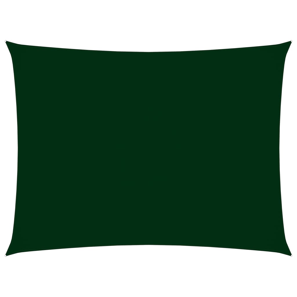 vidaXL Parasolar verde închis 2x4,5 m țesătură oxford dreptunghiular