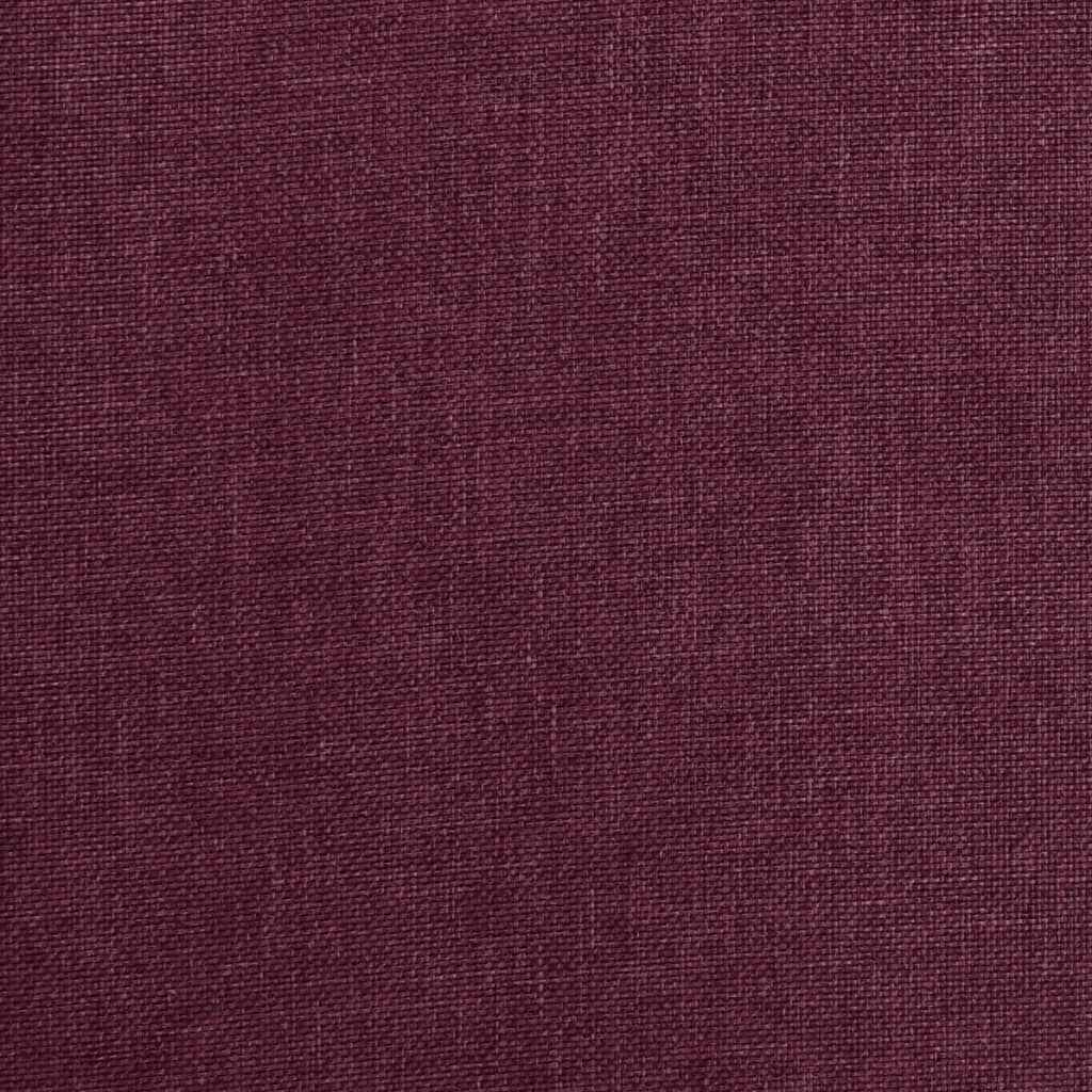 vidaXL Scaune de masă pivotante, 4 buc., violet, textil