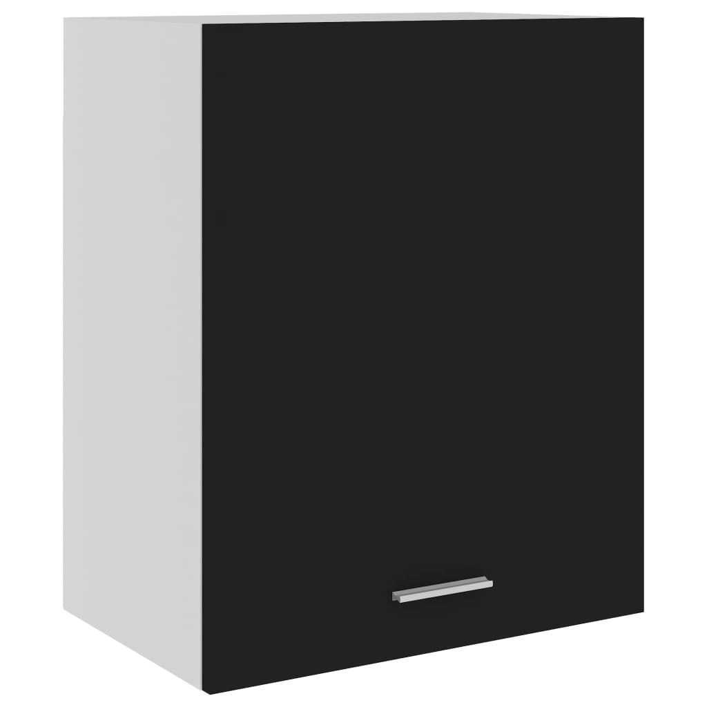 vidaXL Dulap suspendat, negru, 50 x 31 x 60 cm, PAL