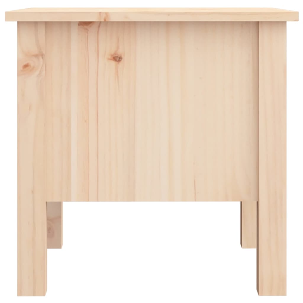 vidaXL Masă laterală, 40x40x39 cm, lemn masiv de pin