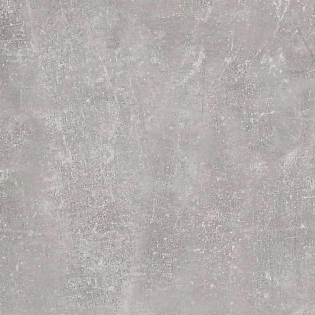 vidaXL Noptiere, 2 buc., gri beton, 40x35x50 cm