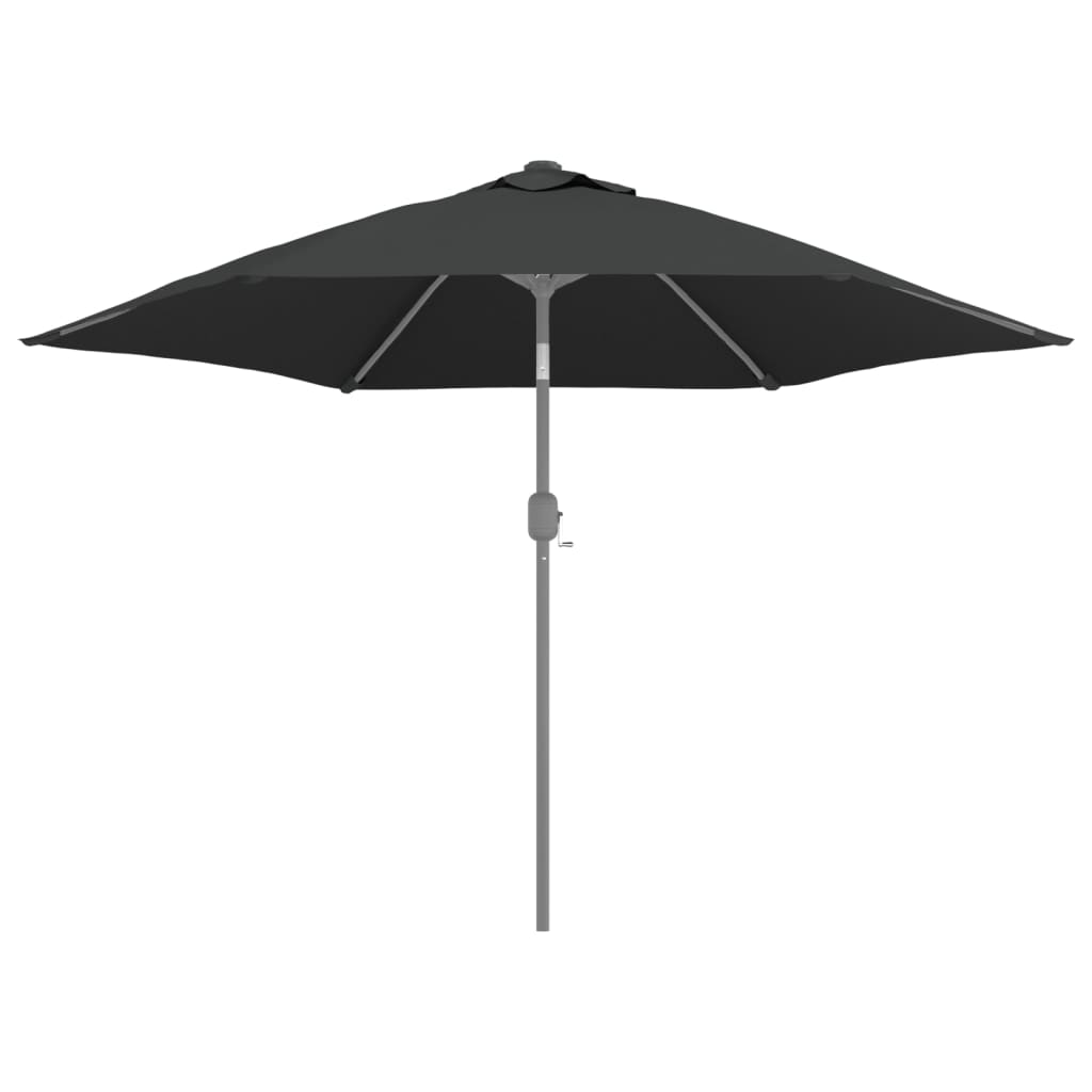 vidaXL Pânză de schimb umbrelă de soare de grădină, antracit, 300 cm