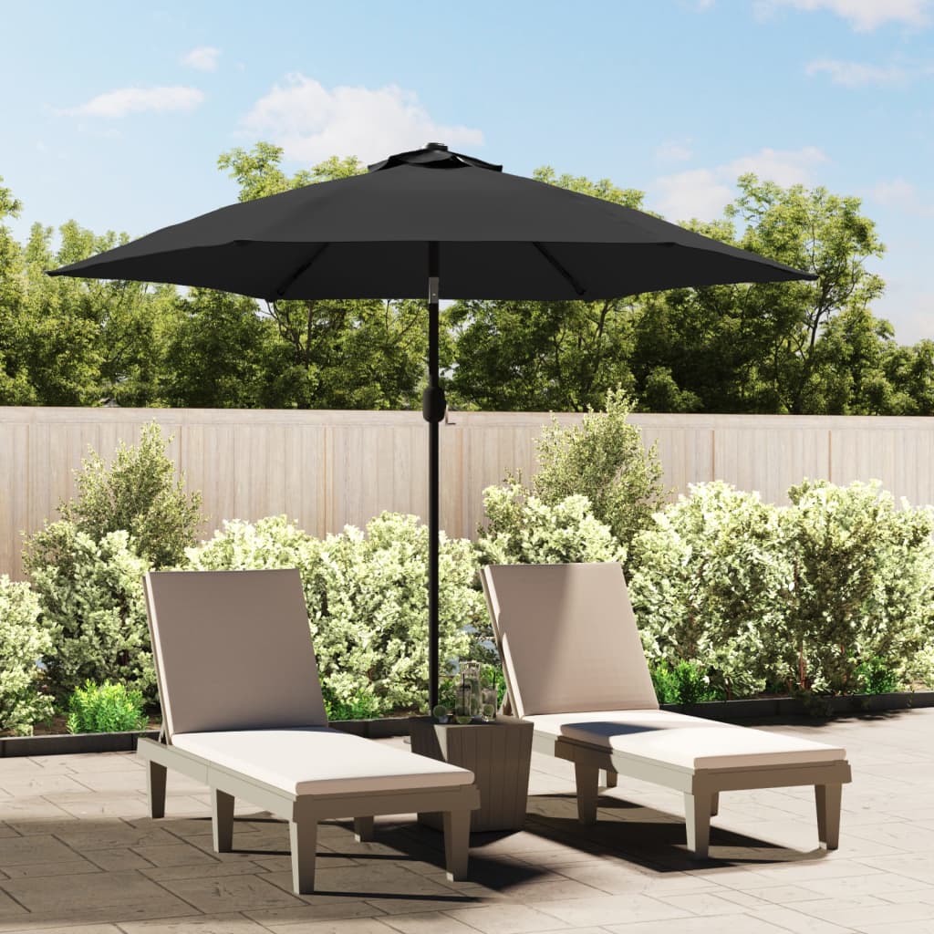 vidaXL Pânză de schimb umbrelă de soare de grădină, antracit, 300 cm