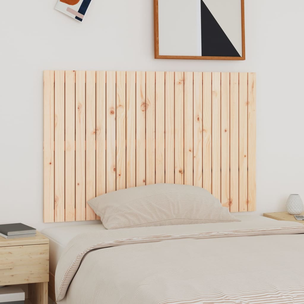 vidaXL Tăblie de pat pentru perete, 140x3x90 cm, lemn masiv de pin