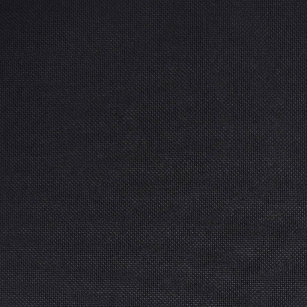 vidaXL Scaune de masă pivotante, 2 buc., negru, textil