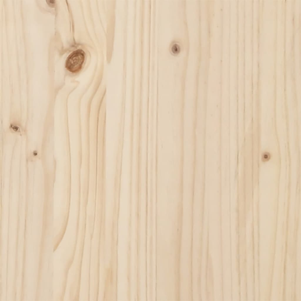 vidaXL Pat pentru copii cu tobogan, 80x200 cm, lemn masiv de pin