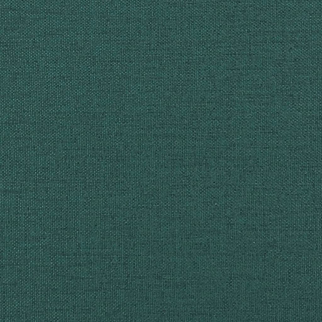 vidaXL Fotoliu rabatabil, verde închis, material textil