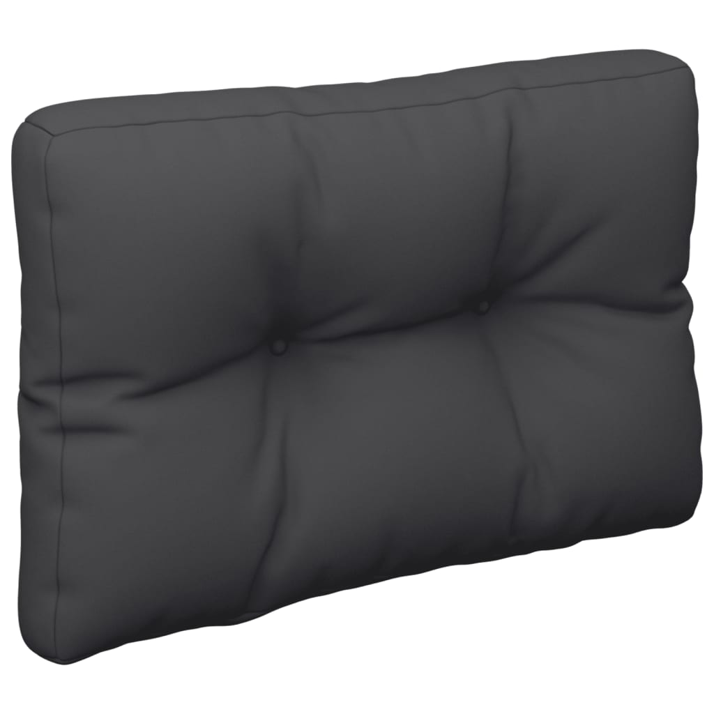 vidaXL Pernă canapea din paleți, negru, 50x40x12 cm