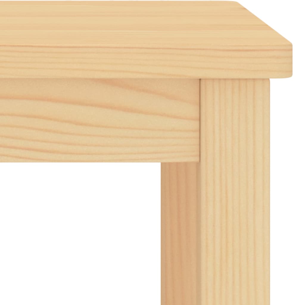 vidaXL Noptieră, natural, 35x30x47 cm, lemn masiv de pin
