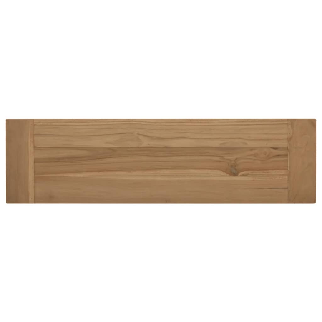 vidaXL Bancă, 110 cm, lemn masiv de tec