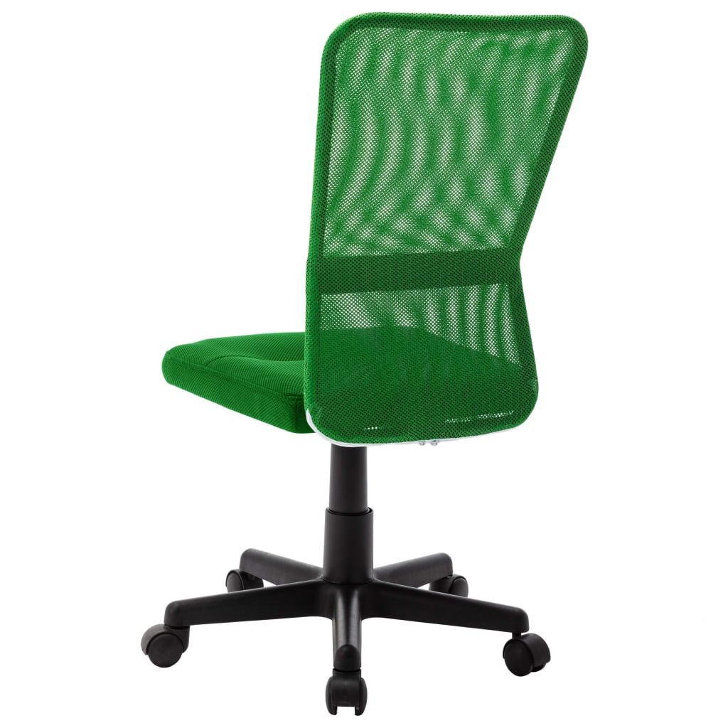 vidaXL Scaun de birou, verde, 44 x 52 x 100 cm, plasă textilă