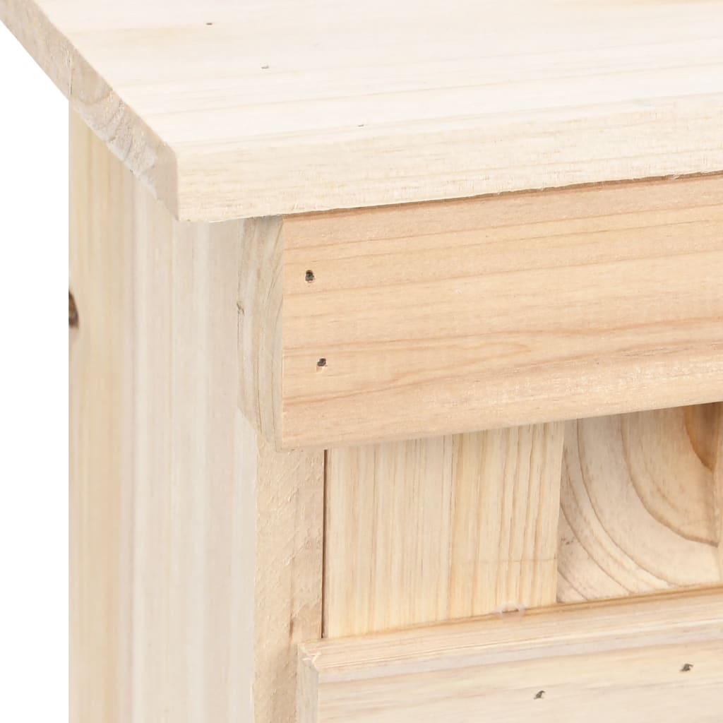 vidaXL Căsuță de vrăbii cu 5 încăperi, 68 x 15 x 21 cm, lemn de brad