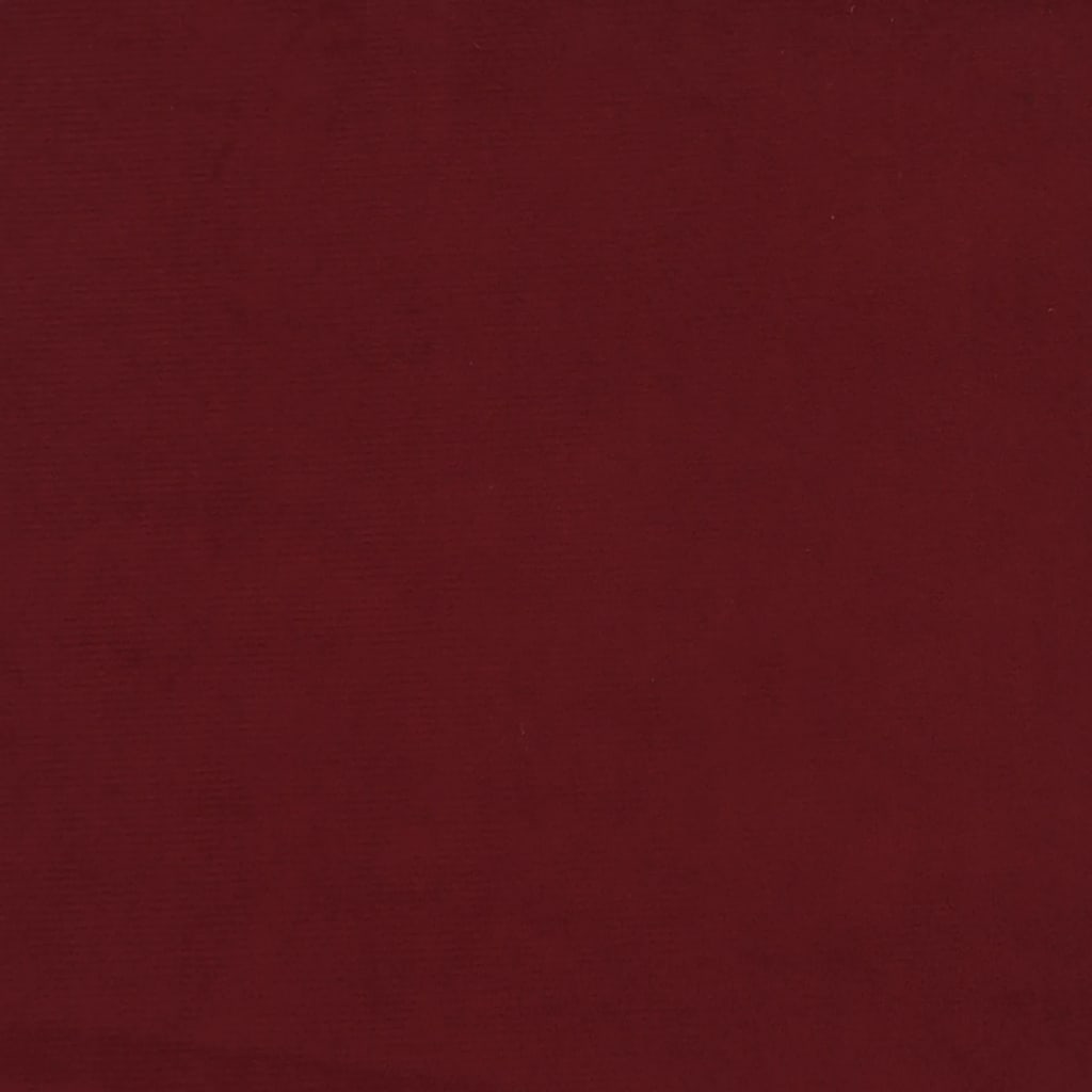 vidaXL Scaune de bucătărie, 6 buc., roșu vin, catifea