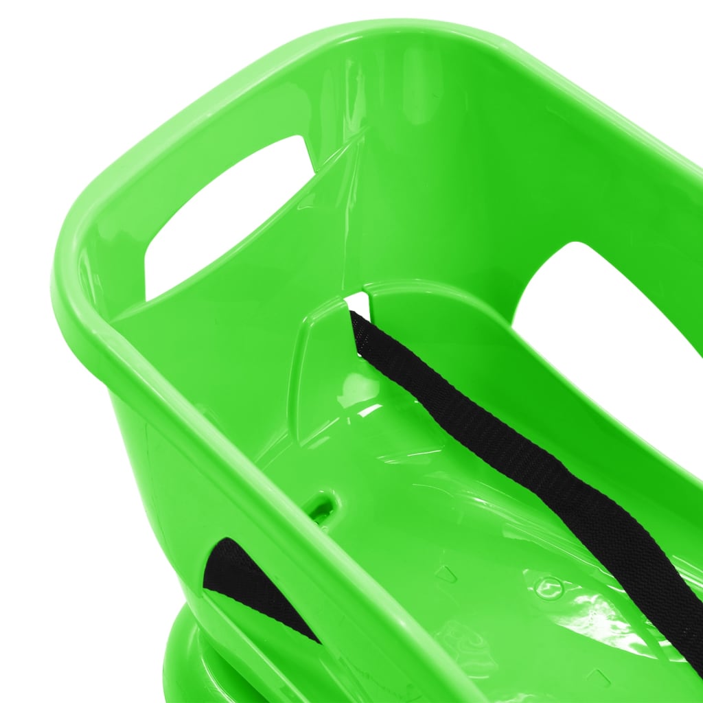vidaXL Sanie cu scaun, verde, 102,5x40x23 cm, polipropilenă