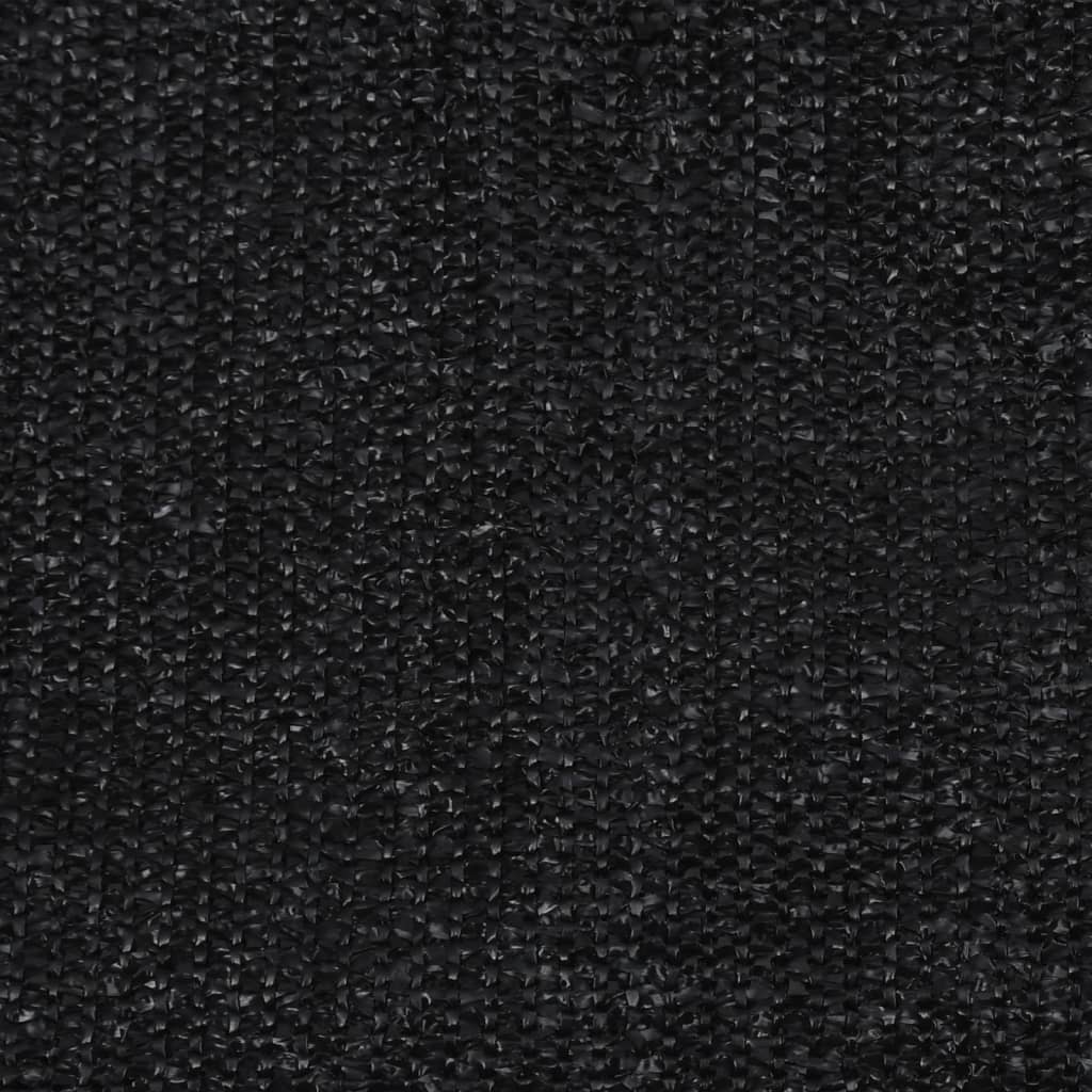 vidaXL Jaluzea tip rulou de exterior, negru, 60x230 cm, HDPE