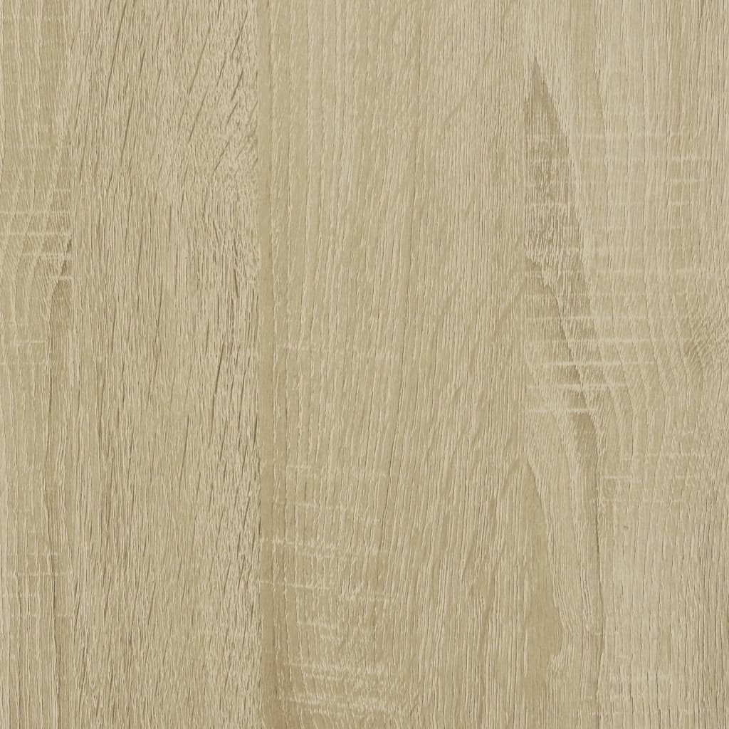 vidaXL Pantofar, stejar sonoma, 80x21x125,5 cm, lemn compozit