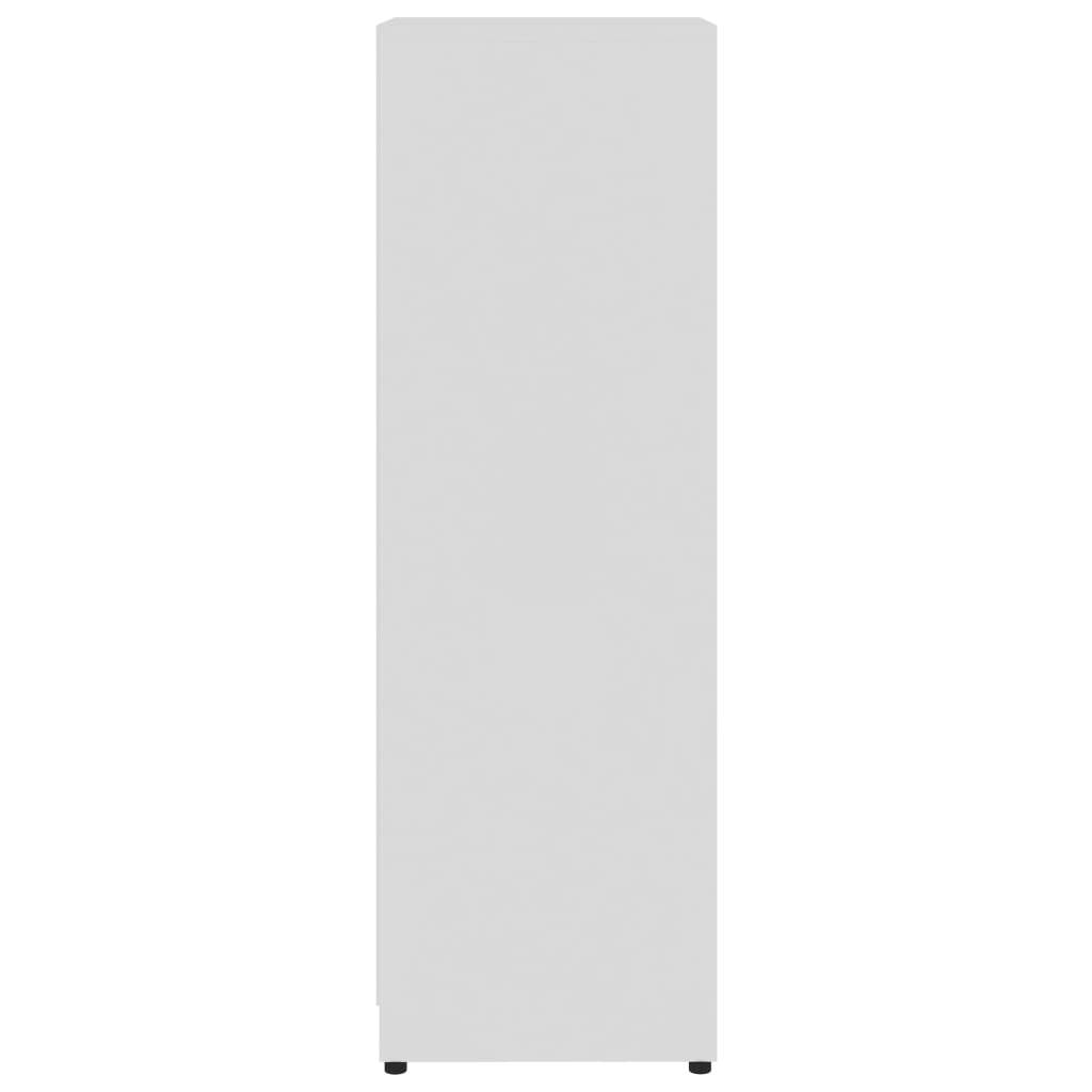 vidaXL Dulap de baie, alb extralucios, 30 x 30 x 95 cm, PAL