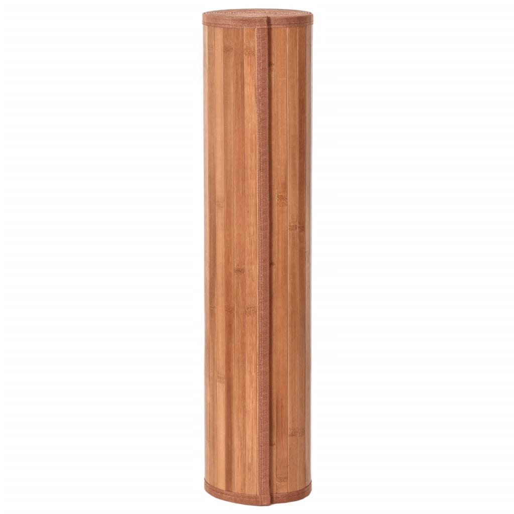vidaXL Covor dreptunghiular, maro, 60x500 cm, bambus