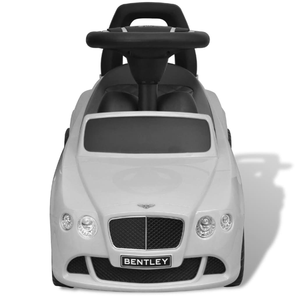 Mașină pentru copii fără pedale Bentley Alb