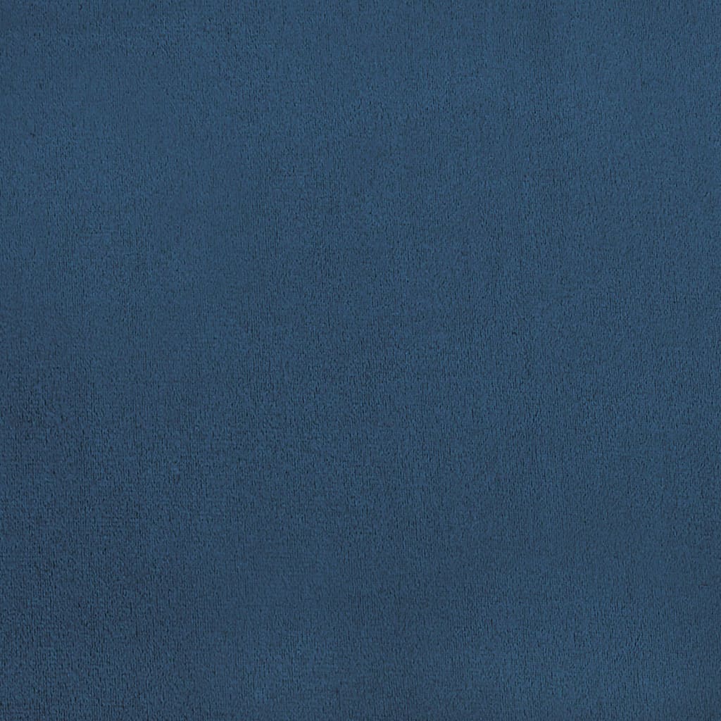 vidaXL Scaune de bucătărie, 4 buc., albastru, catifea