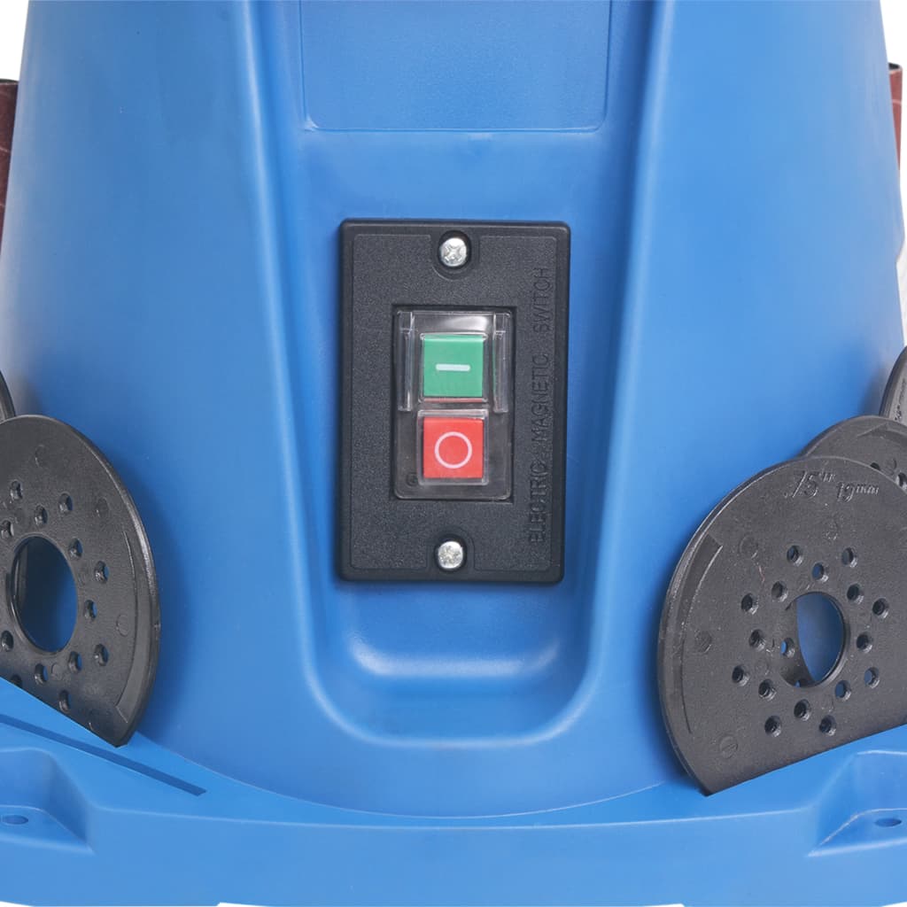 vidaXL Mașină de șlefuit cu ax oscilant, 450 W, albastru