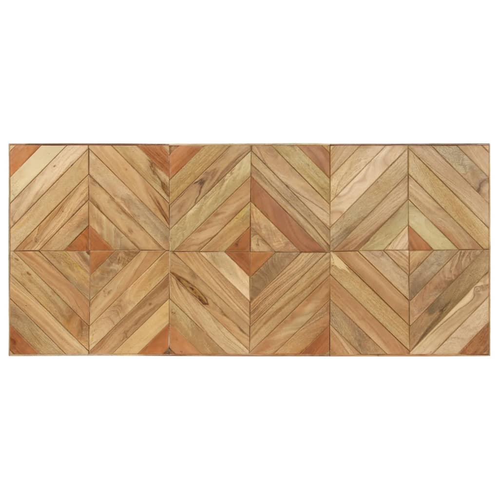 vidaXL Masă de bucătărie, 160x70x76cm, lemn masiv de acacia/mango