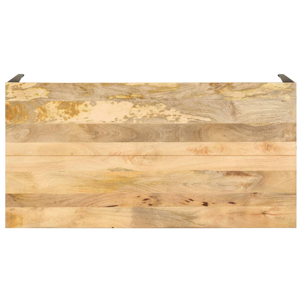 vidaXL Masă de bucătărie, 140 x 70 x 76 cm, lemn masiv de mango