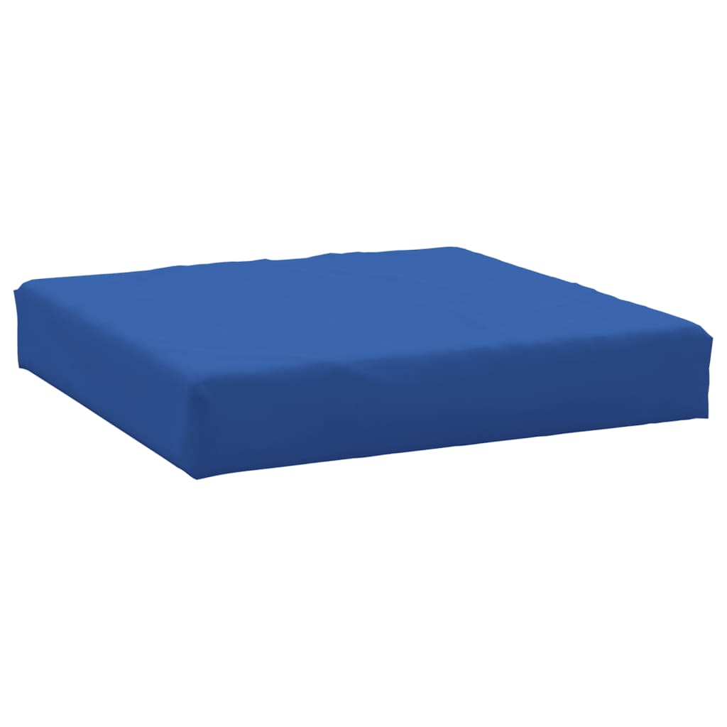 vidaXL Perne pentru canapea din paleți, 3 buc., albastru, textil