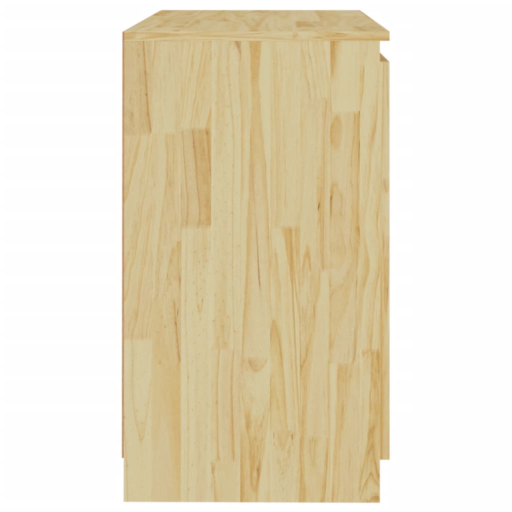 vidaXL Dulap lateral, 60x36x65 cm, lemn masiv de pin