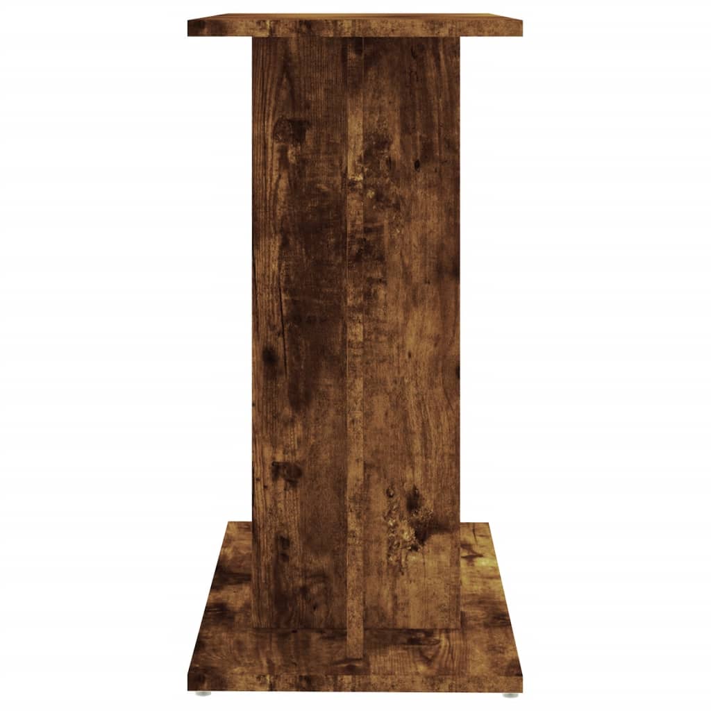 vidaXL Suport acvariu, stejar afumat, 60x30x60 cm, lemn prelucrat