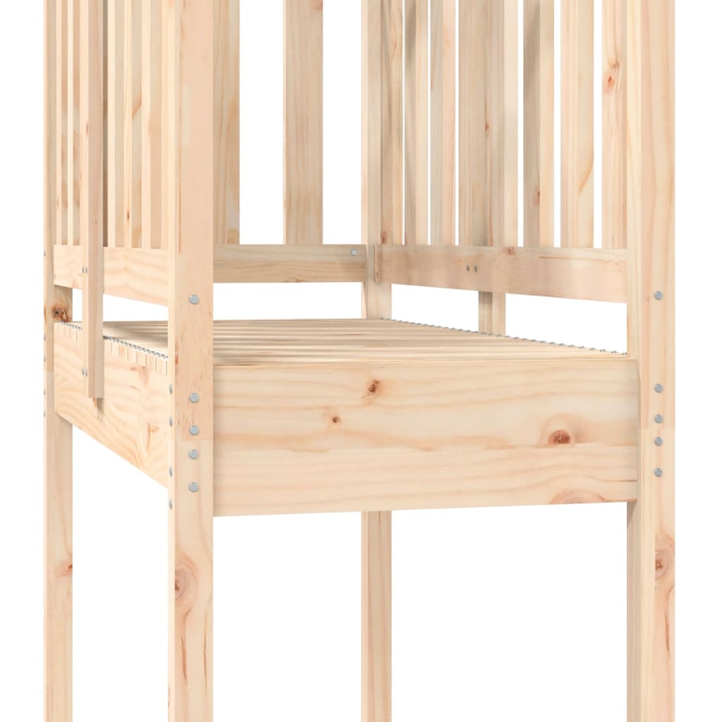 vidaXL Turn de joacă, 52,5x110,5x214 cm, lemn masiv de pin