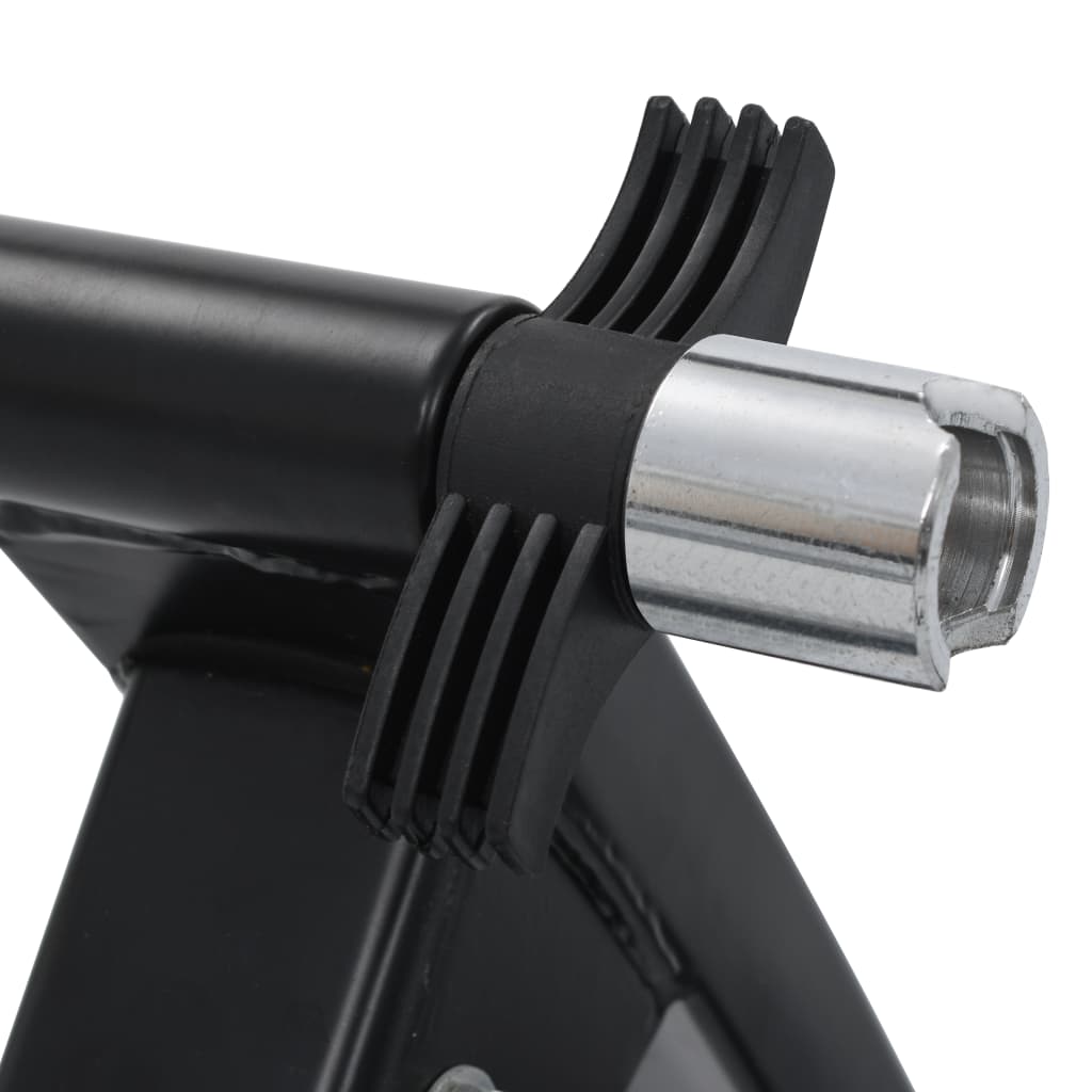 vidaXL Suport de bicicletă pentru antrenament, negru, 26"-28"cm, oțel