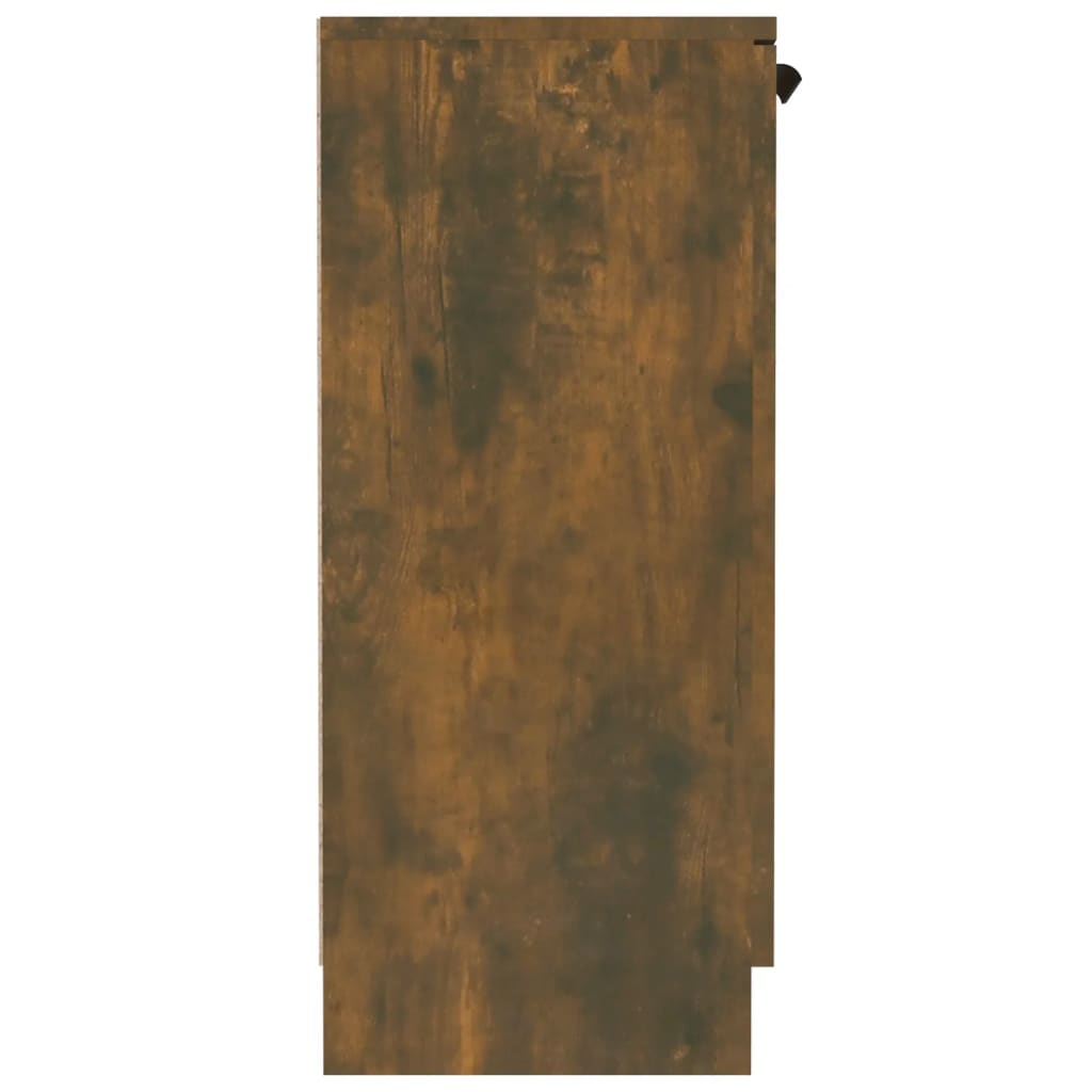 vidaXL Servantă, stejar fumuriu, 60x30x70 cm, lemn prelucrat