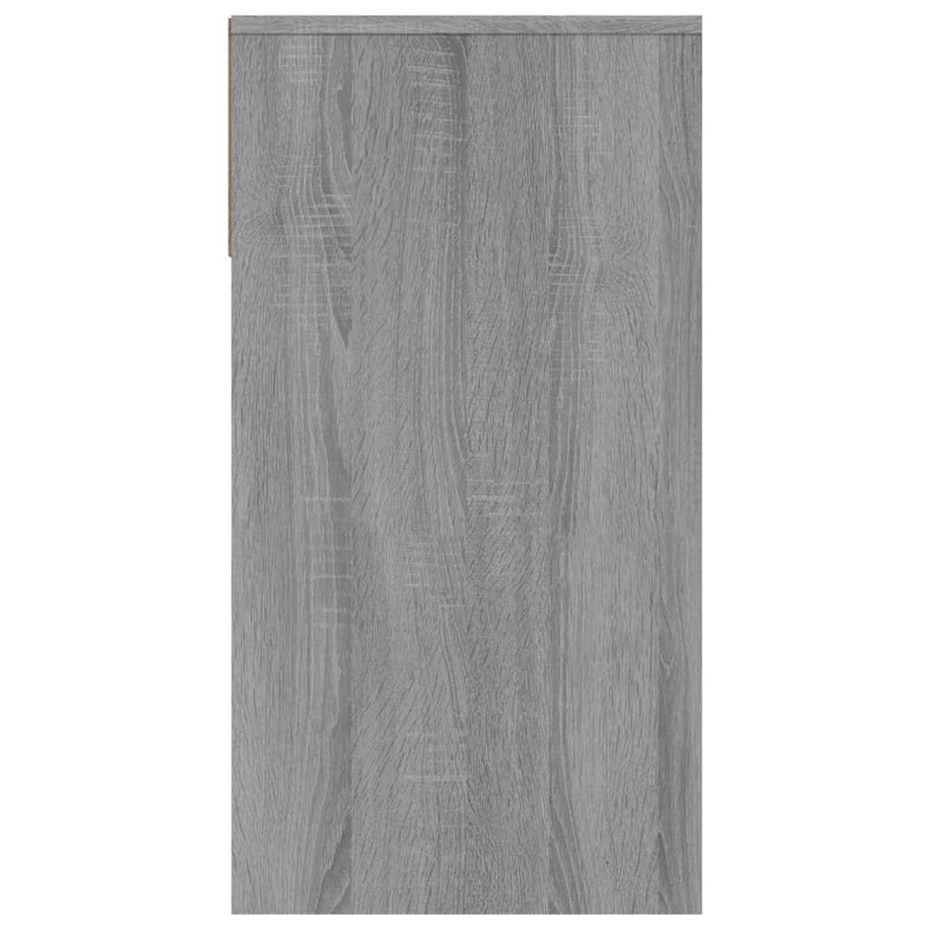 vidaXL Măsuță consolă, gri sonoma, 100x39x75 cm, lemn prelucrat