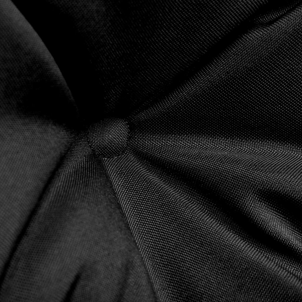 vidaXL Pernă pentru balansoar, negru și gri, 120 cm, material textil