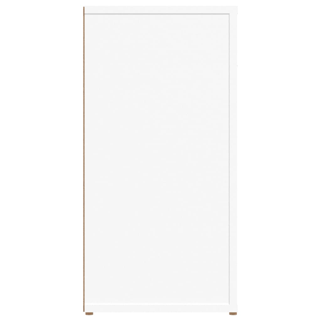 vidaXL Servantă, alb, 100x30x59,5 cm, lemn compozit