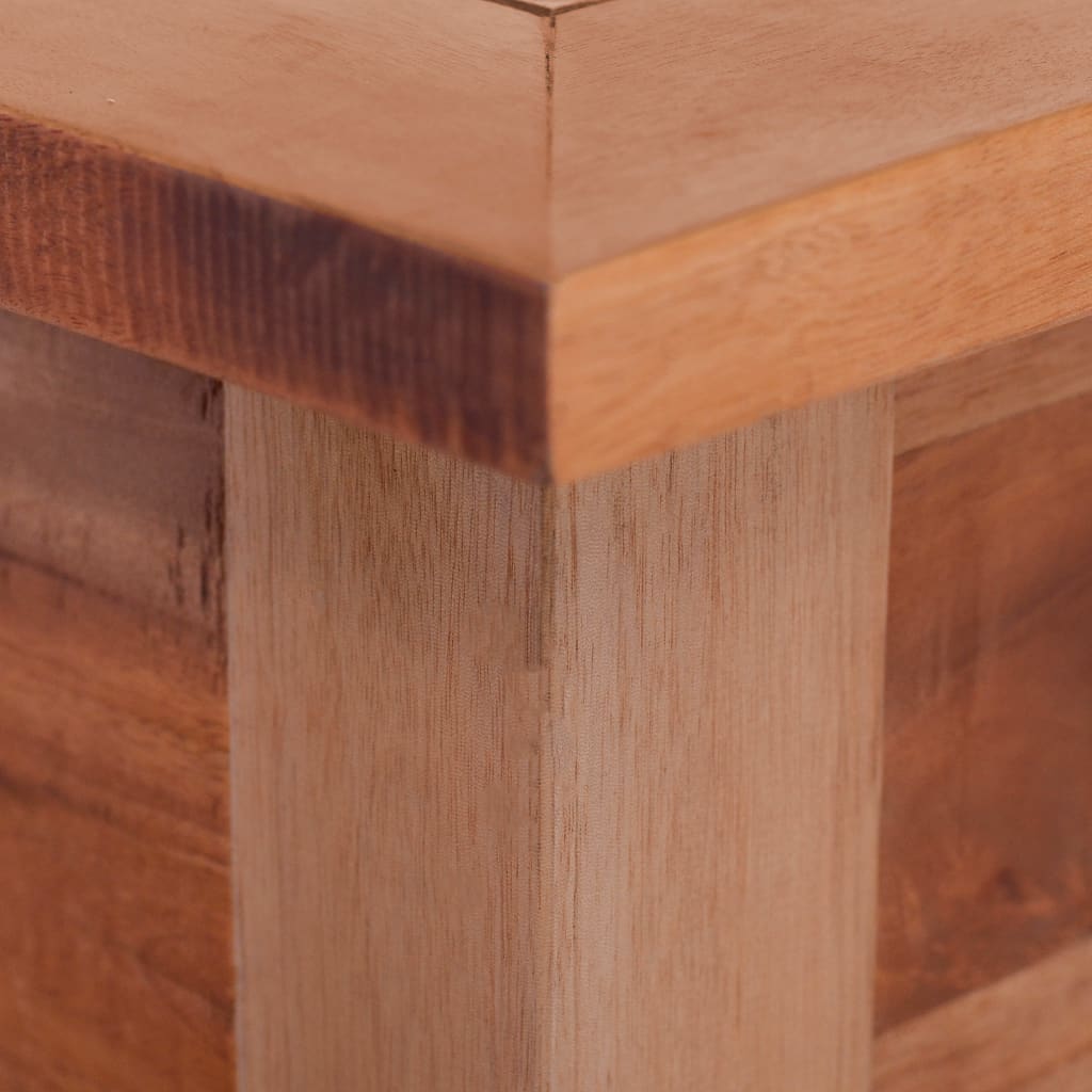 vidaXL Măsuță de cafea, 68 x 68 x 30 cm, lemn masiv de mahon