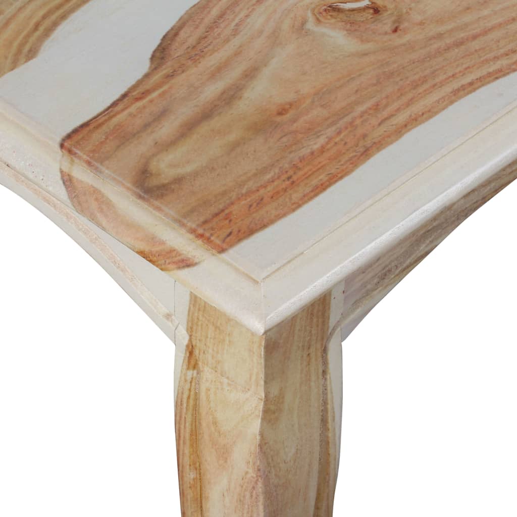 vidaXL Masă consolă cu 3 sertare, 110x40x76 cm, lemn masiv palisandru