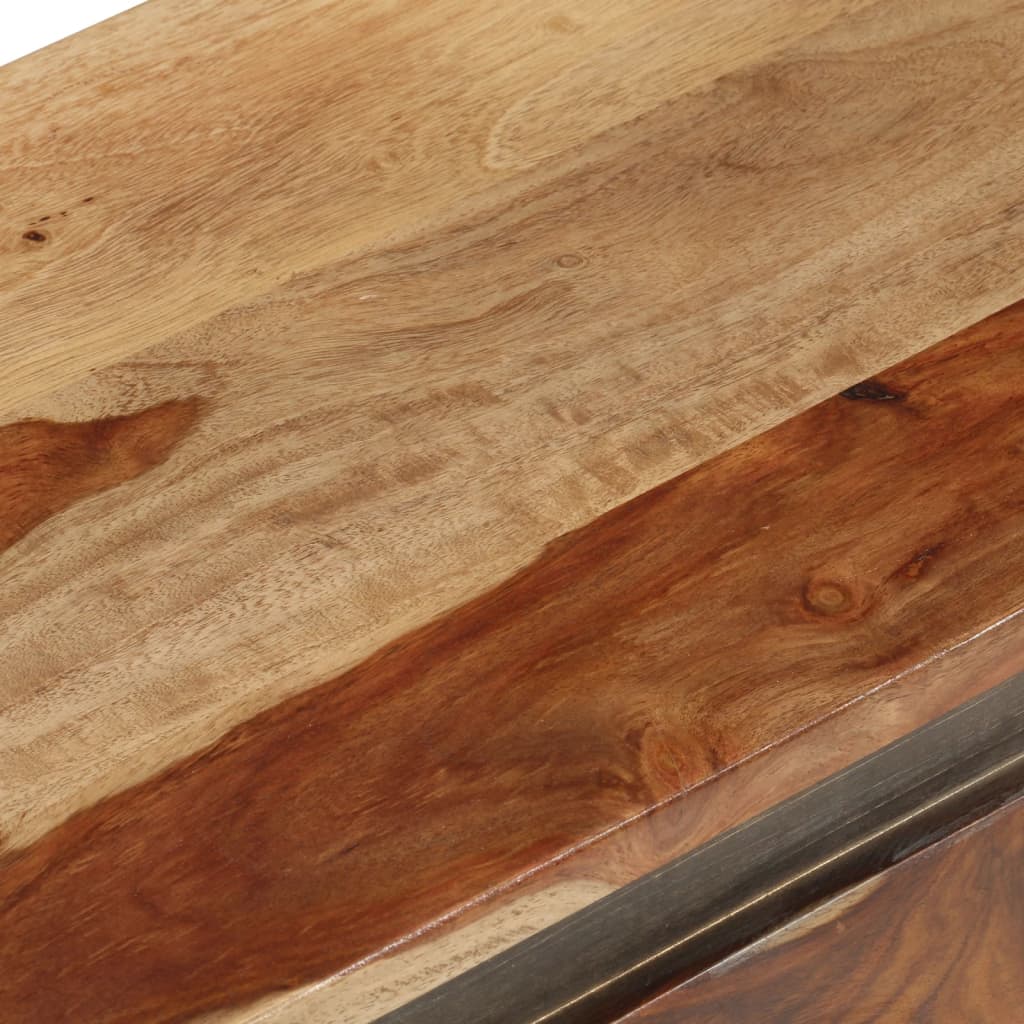 vidaXL Cufăr de depozitare, 30 x 30 x 57 cm, lemn masiv de sheesham