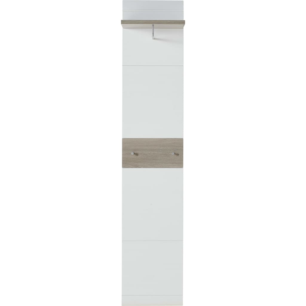 Germania Cuier de haine „Malou”, 39x29,9x19,46 cm stejar Nelson și alb