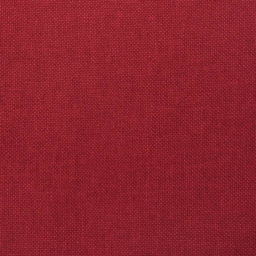 vidaXL Fotoliu de masaj rabatabil vertical, roșu vin, material textil