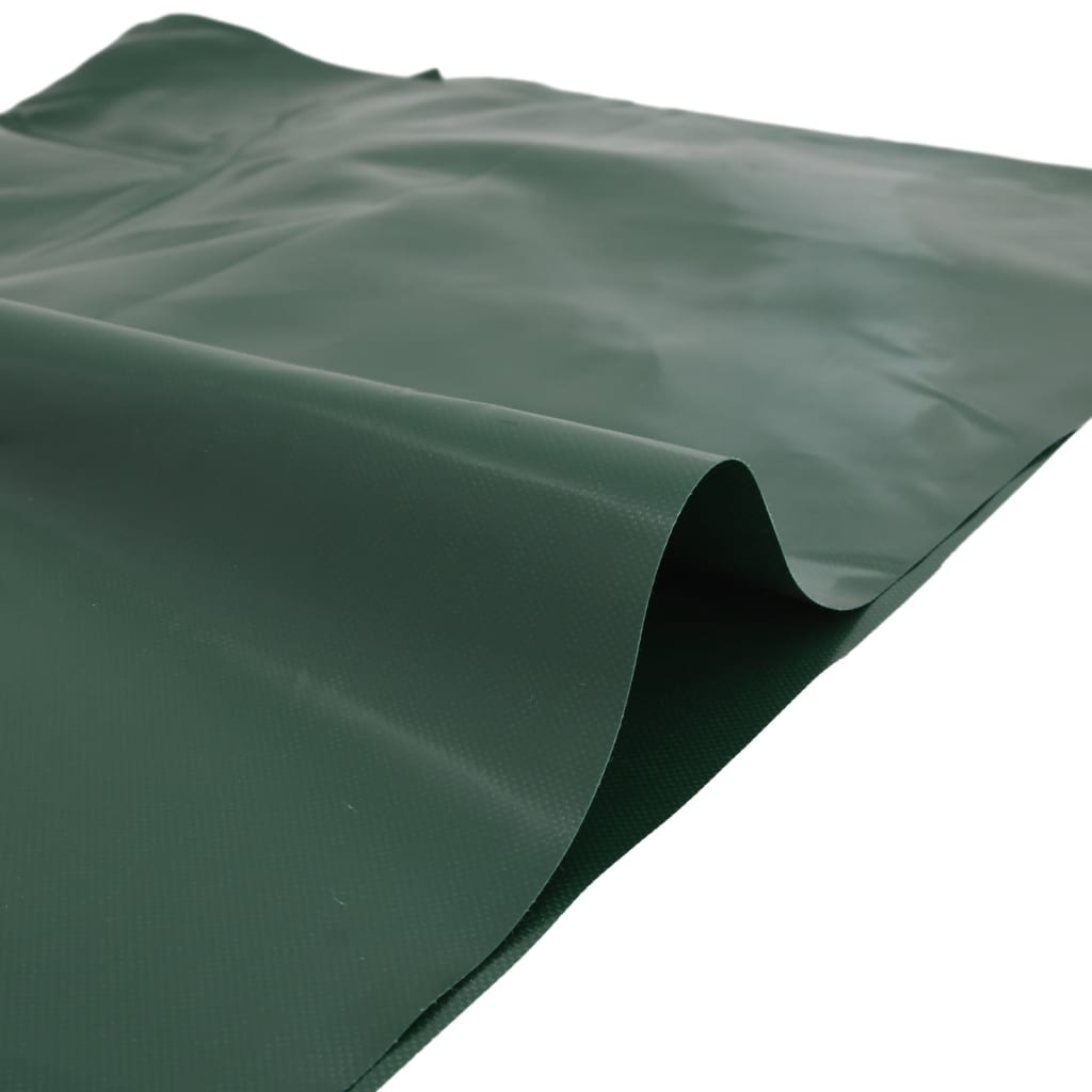 vidaXL Prelată, verde, 1x2,5 m, 650 g/m²