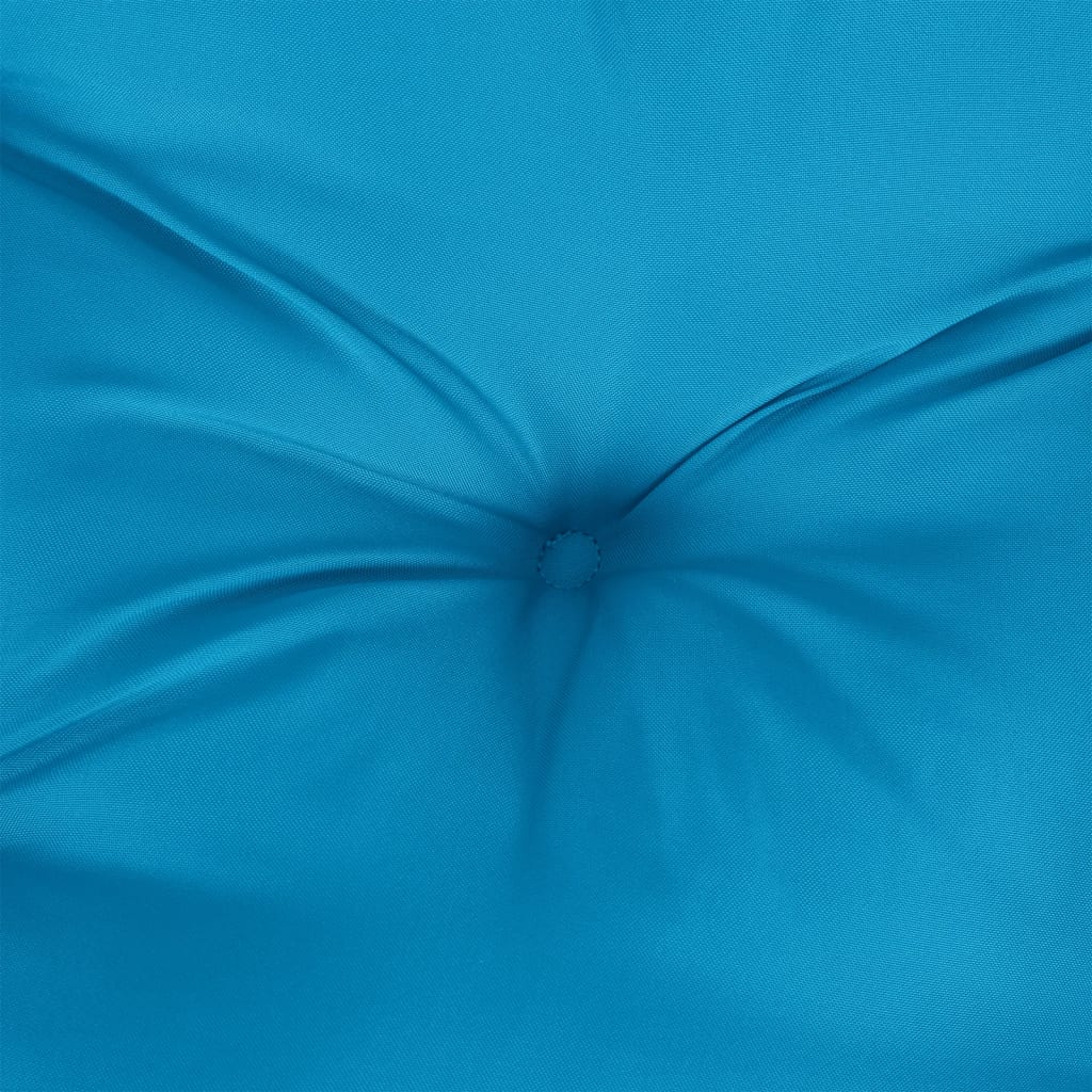 vidaXL Pernă de paleți, albastru, material textil