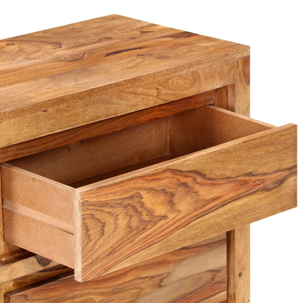 vidaXL Dulap cu sertare, 60 x 33 x 75 cm, lemn masiv de sheesham
