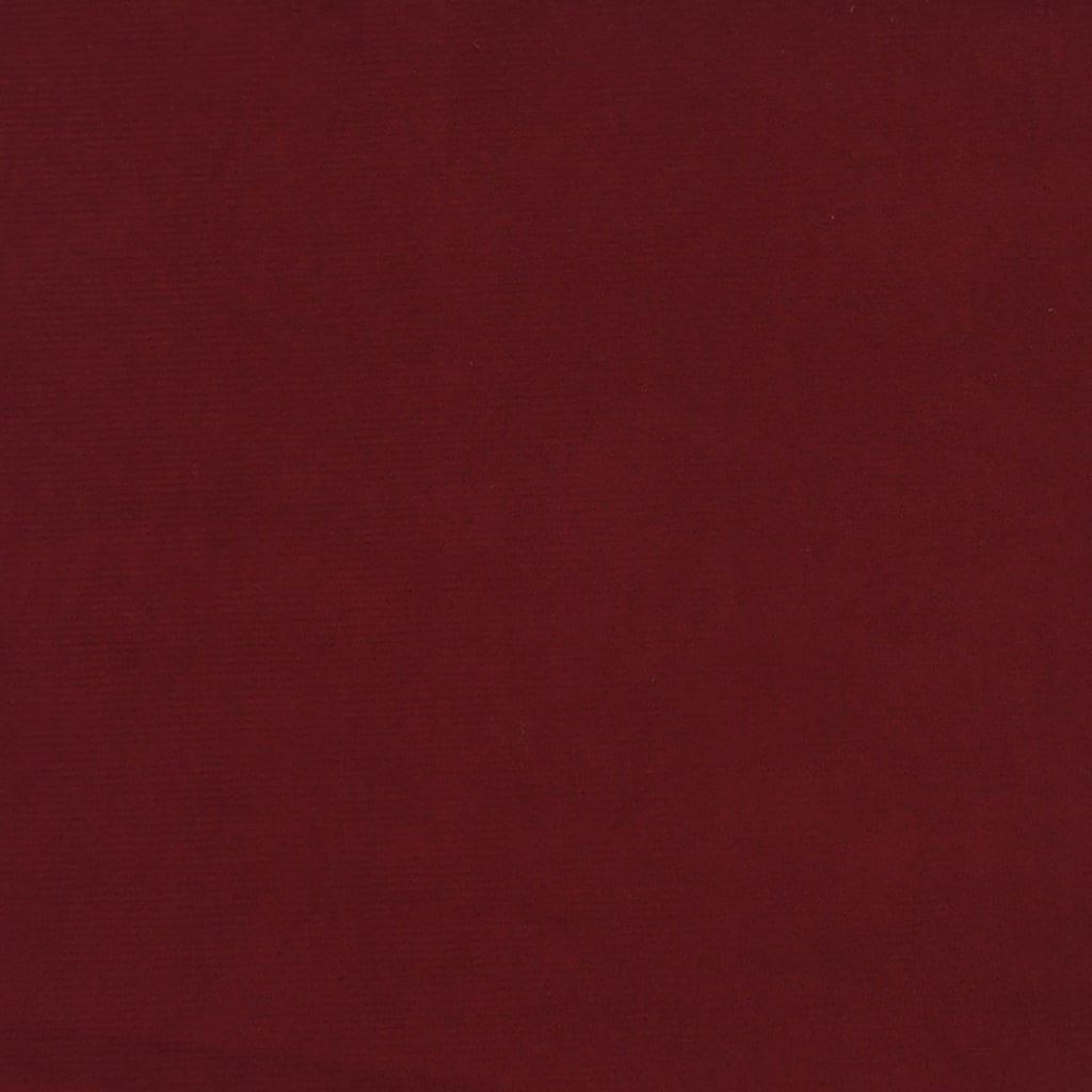 vidaXL Scaun de bucătărie pivotant, roșu vin, catifea
